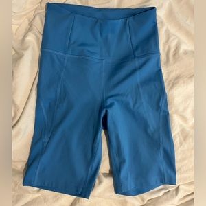 Blue Girlfriend Collective Bike Shorts, XS